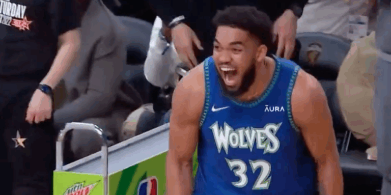 Karl Anthony Towns se coronó como el primer pivot campeón del concurso de triples del All Star NBA 2022