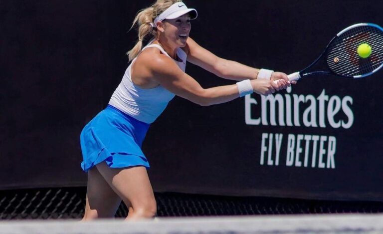 Guarachi fue eliminada en su debut en el dobles femenino de Roland Garros