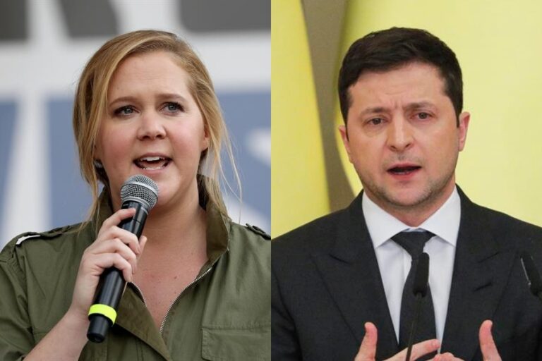 Amy Schumer intentó contactar a Zelensky para que hablara en los Premios Oscar