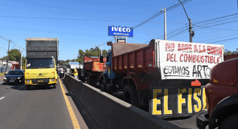 Paraguay no logró quórum en el Senado para debatir la iniciativa de ley que busca estabilizar el precio de combustible