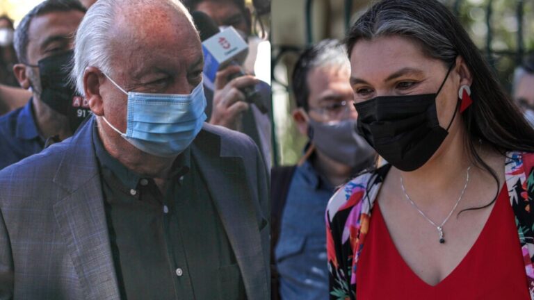 Teillier y arribo de Figueroa a embajada de Argentina: 