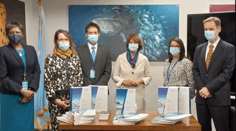 Chile presenta ante la ONU informe de la Plataforma Continental Extendida al oeste de la Península Antártica