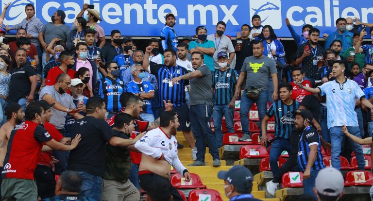 México: Al menos 22 heridos tras lamentable episodio de violencia en los estadios