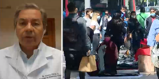 Infectólogo Carlos Pérez: 