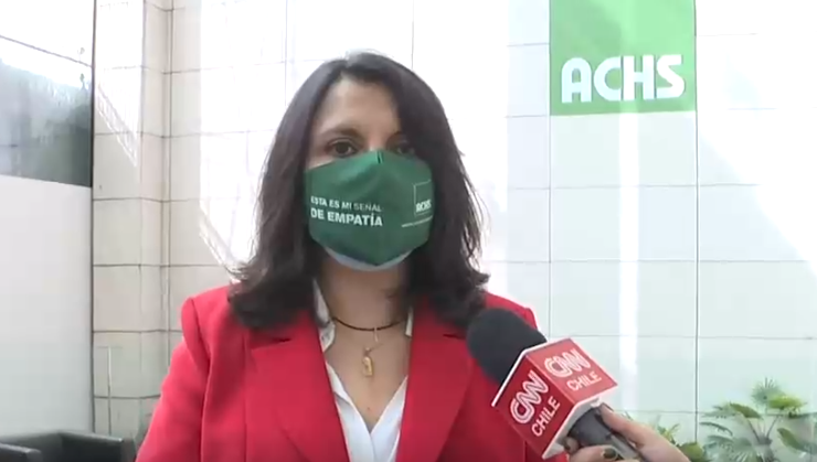 Experta de la ACHS por uso de la mascarilla: 