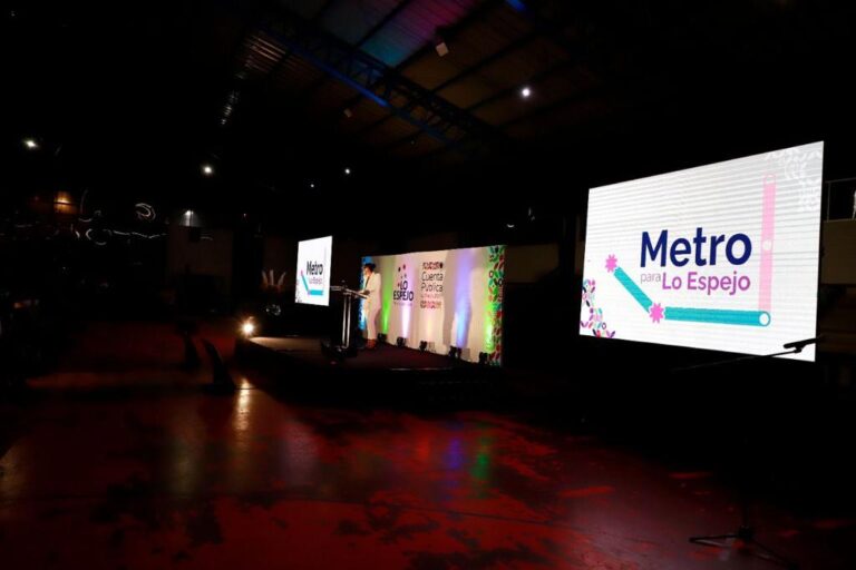 Juntaron 250 firmas: Alcaldesa Reyes lanzó campaña para conseguir una estación de metro para Lo Espejo