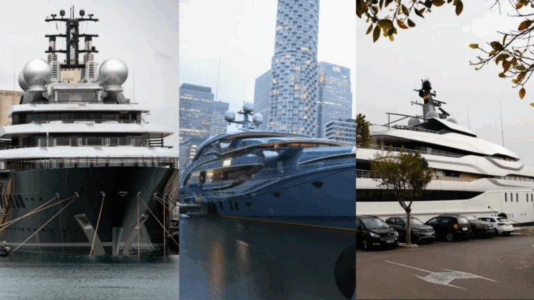 Valorados hasta en US$16.500 millones: Estos son los yates de oligarcas rusos incautados hasta ahora