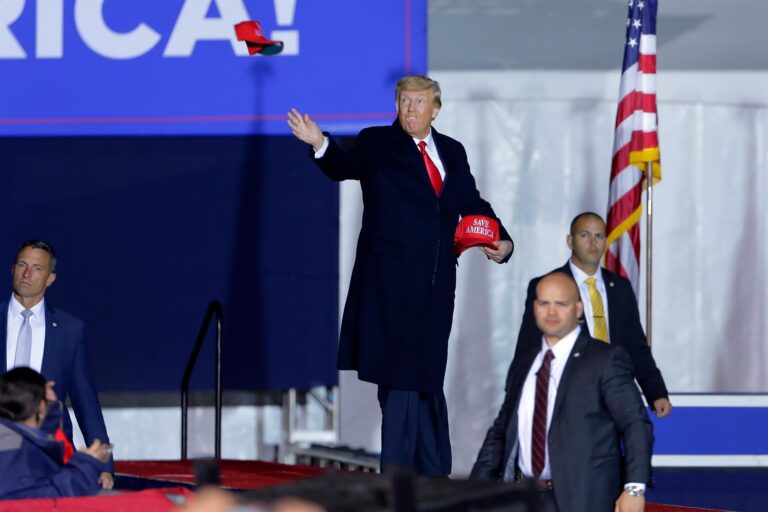 Donald Trump habría reducido el registro de su actividad el día antes del asalto al Capitolio