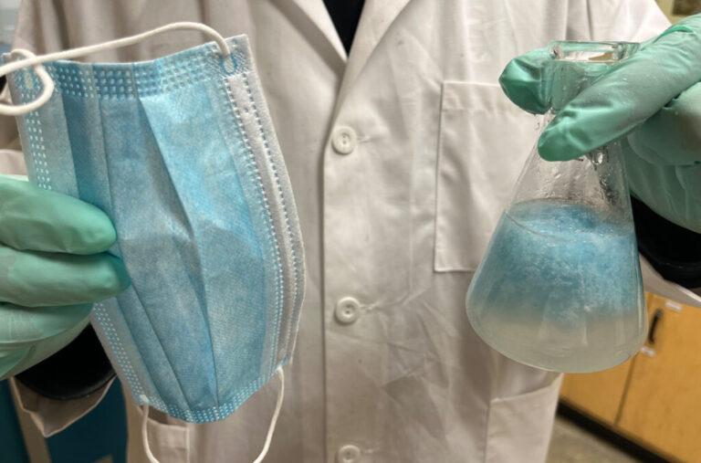 Lucha contra la contaminación: Mascarillas son eficientes para crear concreto más fuerte