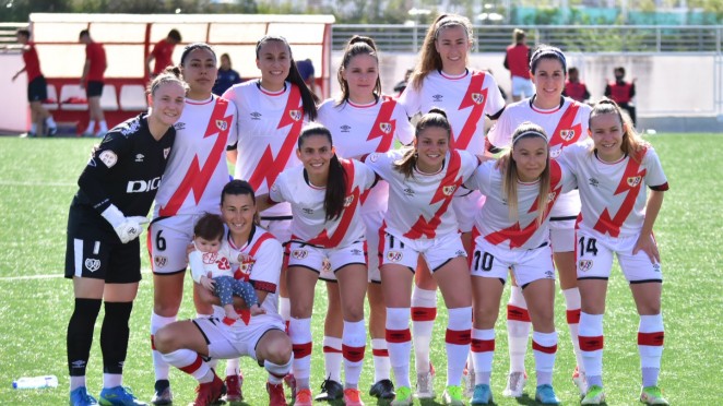 Sáez y Aedo fueron titulares en derrota del Rayo Vallecano por la cuenta mínima ante el Real Madrid