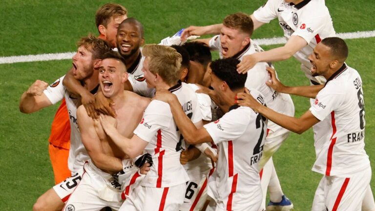 Tras vencer al Rangers en penales: Eintracht de Frankfurt se coronó campeón de la Europa League