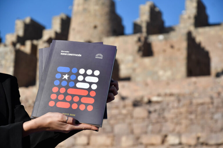 Artistas se reunieron para expresar su apoyo al texto para una nueva Constitución