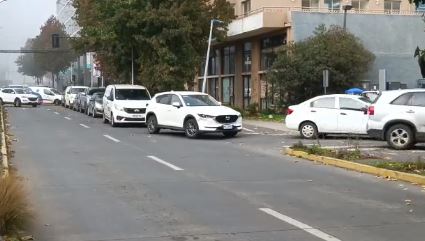 Región del Biobío: Largas filas en bencineras tras paro en la ENAP