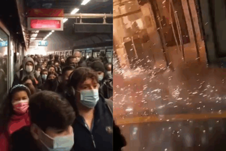 Falla eléctrica en Las Rejas provocó suspensión parcial y preocupación de pasajeros en la Línea 1 del Metro