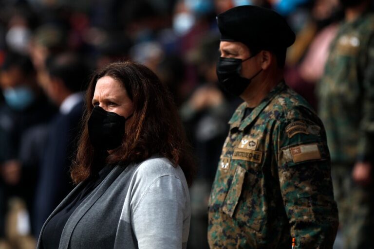 Ministra Fernández sostuvo reunión de coordinación con jefes regionales de las FF.AA. para el resguardo de los locales de votación