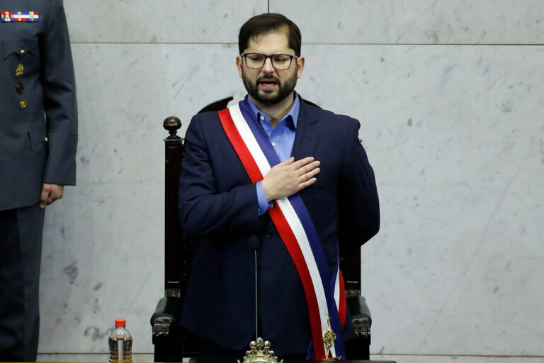 Boric recordó a muertos en el estallido: 