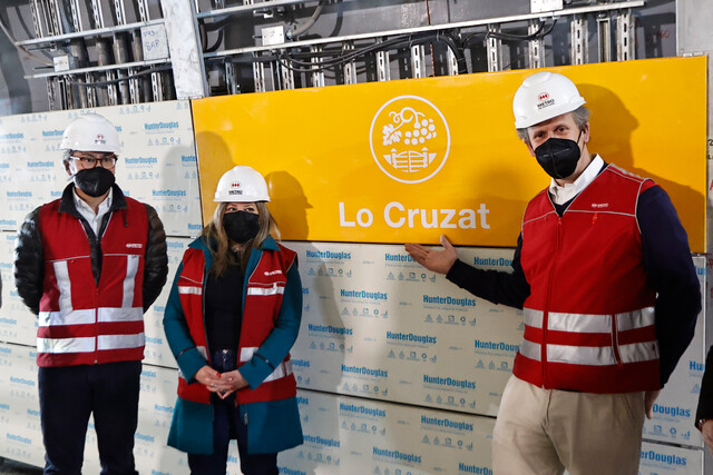 Hasta Plaza de Quilicura: Extensión de la Línea 3 del Metro tiene 78% de avance