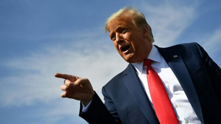 Trump carga contra Biden en Washington: Estados Unidos 