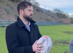 Pdte. Boric visitó la casa de Los Cóndores: 