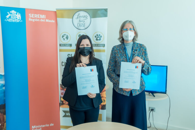 Seremi de Salud del Maule se unió a la campaña Lunes Sin Carne: 