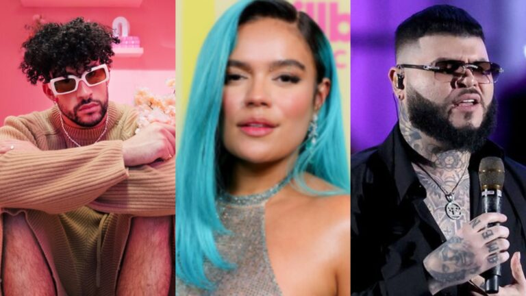 Los mayores finalistas en los premios Billboard de la Música Latina 2022