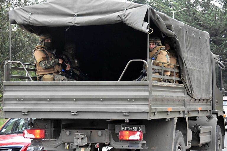 Gobierno anunciaría hoy el estado de excepción para la Región de Los Ríos