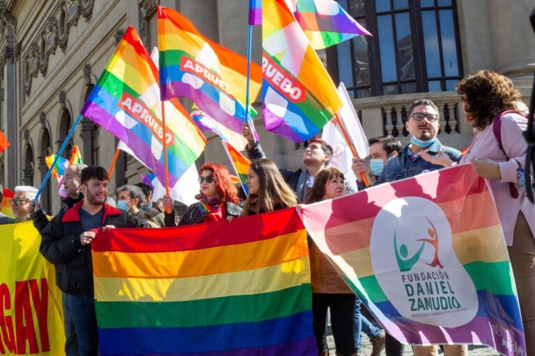 Organizaciones de diversidades y disidencias sexogenéricas mostraron su respaldo al Apruebo