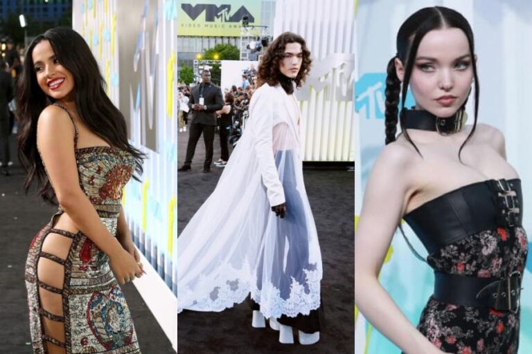 Transparencias, Cut Out y total black: Lo mejor de la alfombra roja de los MTV Video Music Awards 2022
