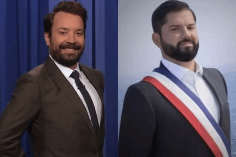 Presidente Boric reaccionó a la imitación de Jimmy Fallon: 