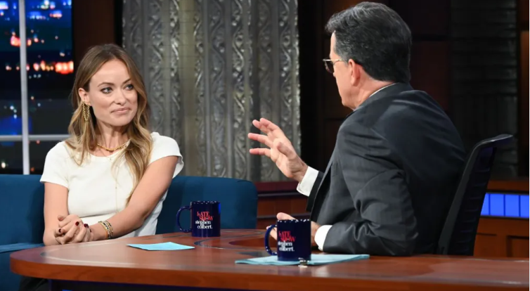 Olivia Wilde habla sobre supuesto escupitajo de Harry Styles a Chris Pine: 