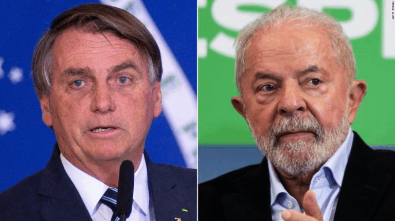 A tres días de las elecciones: Sondeo dice que Lula obtendría un 49% y Bolsonaro el 44%
