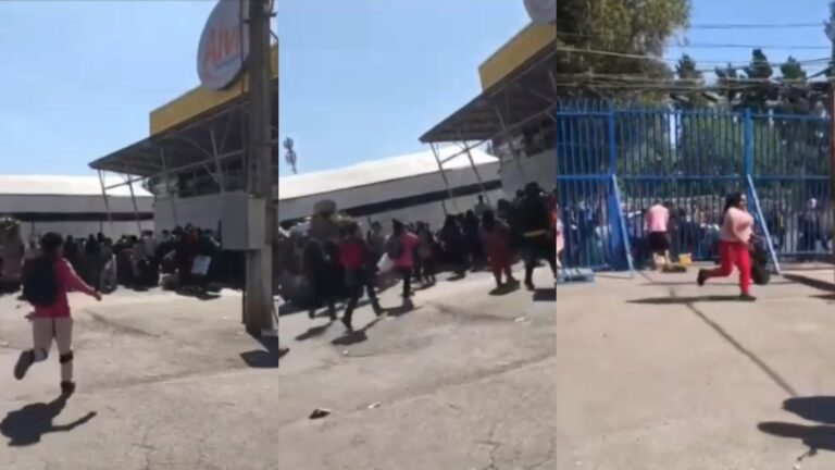 Habría sido organizado previamente: Registran nuevo saqueo en un supermercado en Puente Alto