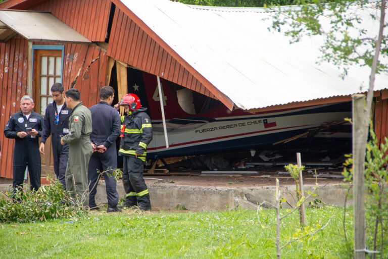 Julio Subercaseaux por accidente de avioneta FACh: 