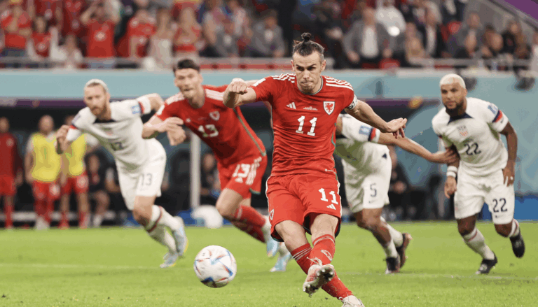 Gareth Bale impidió que Estados Unidos consiguiera su primera victoria en Qatar 2022