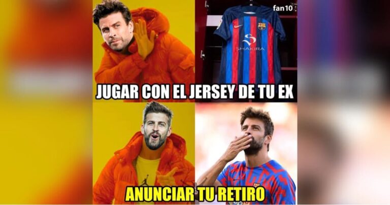 Te aviso, te anuncio que hoy renuncio: Los memes del adiós de Piqué que dejaron las fans de Shakira