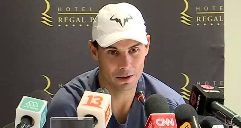 Rafael Nadal se enfrenta esta noche a Alejandro Tabilo en San Carlos de Apoquindo