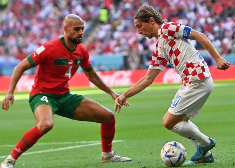 Partido terminado: Marruecos y Croacia no logran romper la paridad en el marcador