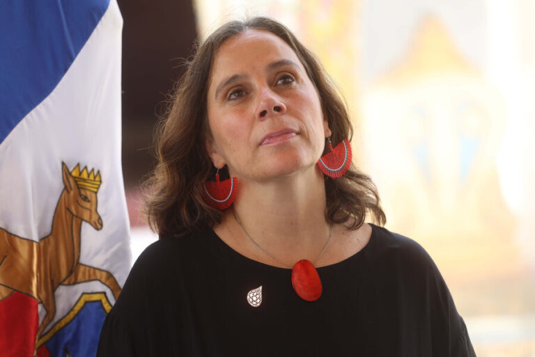 Ministra Urrejola: 