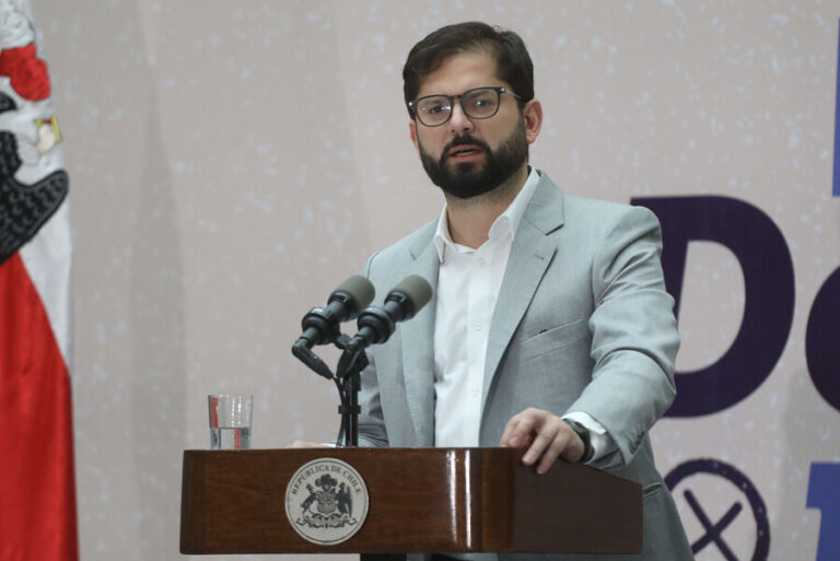 Secuestro, extorsión y sicariato: Pdte. Boric anuncia proyectos de ley sobre seguridad