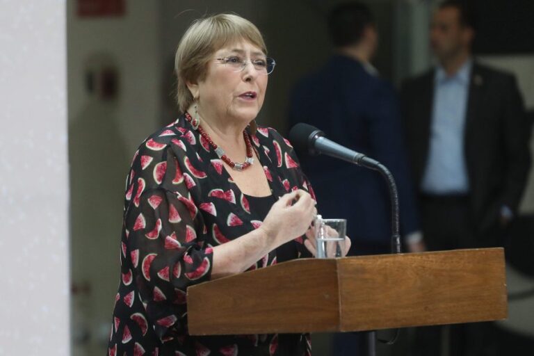 Michelle Bachelet evaluará 