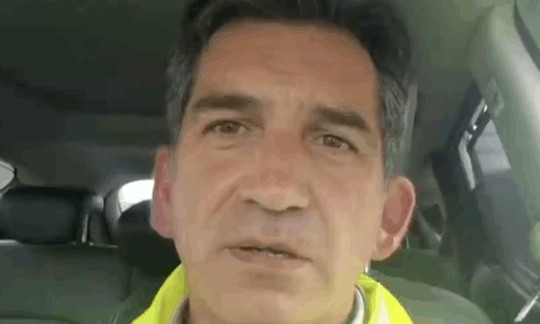 Alcalde de Santo Domingo e incendio forestal: 