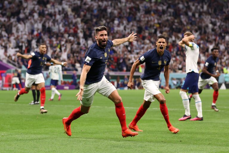 Quiere el bicampeonato: Francia se metió en semifinales tras eliminar a Inglaterra en un electrizante partido