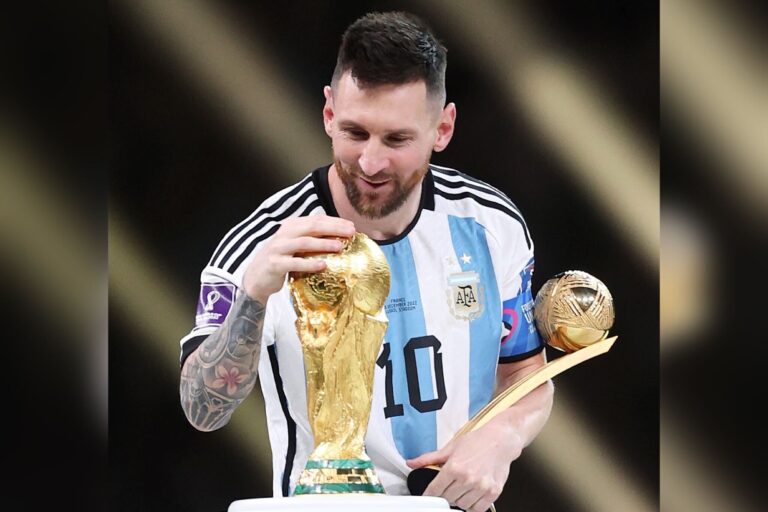 Lionel Messi campeón con Argentina: Revisa las imágenes del astro argentino con la Copa del Mundo
