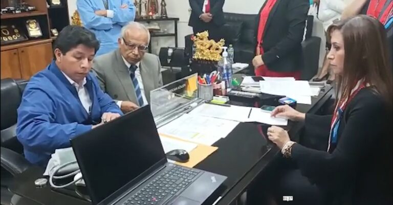 Pedro Castillo también será procesado por 