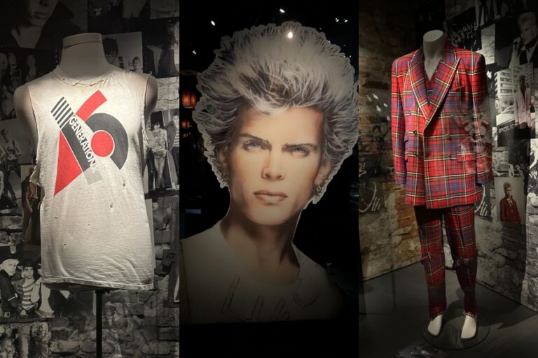 Billy Idol aterriza al Museo de la Moda con extensa colección privada de sus legendarios atuendos