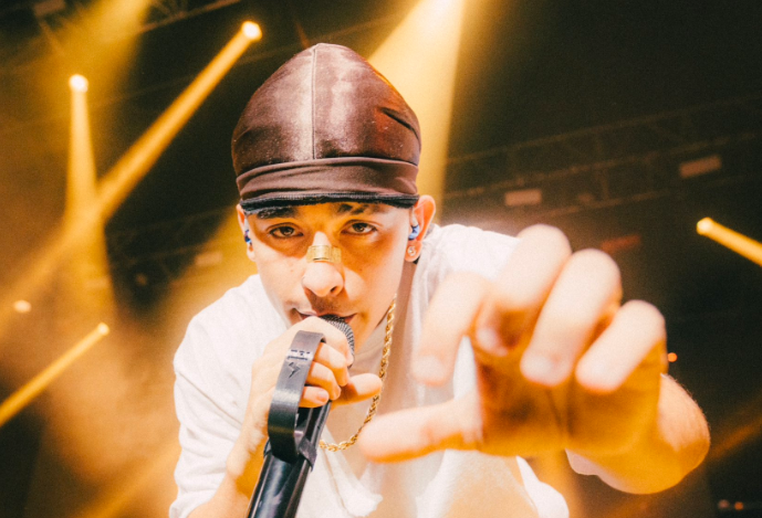 Trueno en su paso por Chile: 