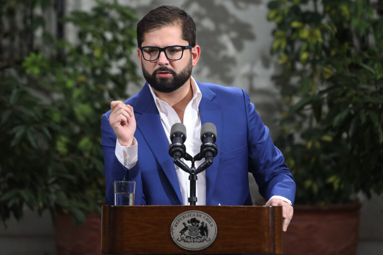 Pdte. Boric conmemoró primer año de la invasión rusa: 