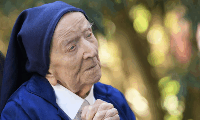 A los 118 años murió la persona más longeva del mundo, una monja francesa