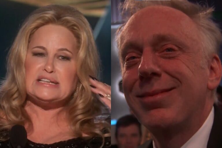 Jennifer Coolidge emociona hasta las lágrimas al director de 