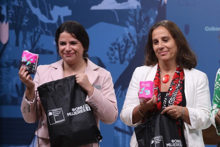 ONU Mujeres dona kits de emergencia menstrual para afectadas por los incendios